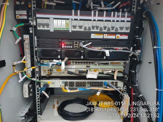 Installation BTS and Swap MW (Linggapura)